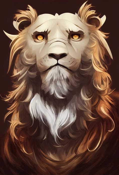 lionfolk male, lionin, dnd, portrait | Midjourney | OpenArt