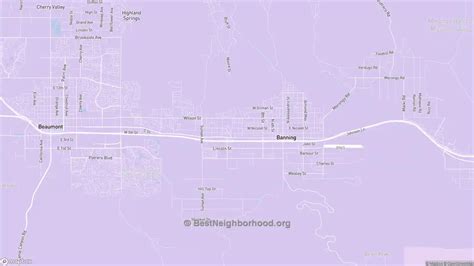 Banning, CA Political Map – Democrat & Republican Areas in Banning ...