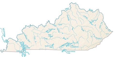 Kentucky County Map - GIS Geography