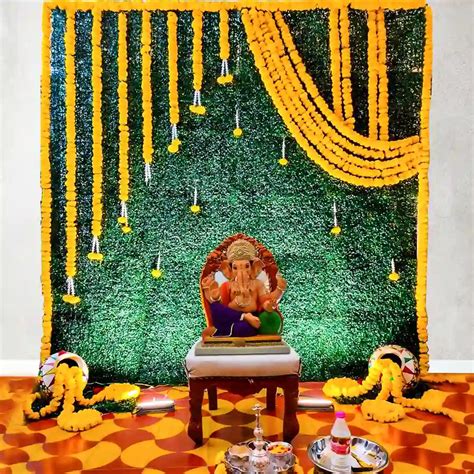 Share more than 163 ganesh chaturthi simple decoration latest - vova.edu.vn