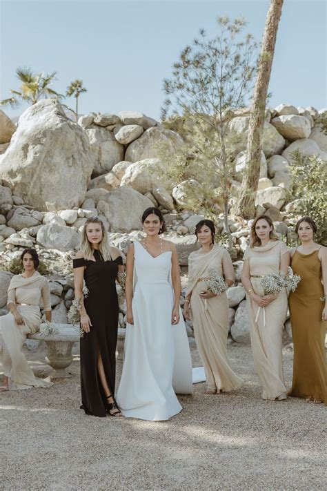 This Bridal Shop Owner Wore Five Different Dresses for her Palm Springs ...