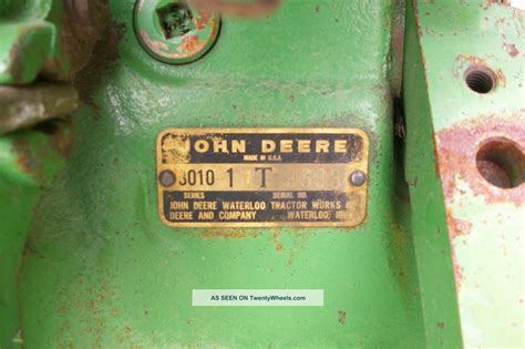 3010 John Deere Tractor