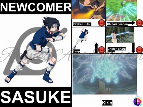 Sasuke Smash Bros Moveset by RamosArtStation on DeviantArt