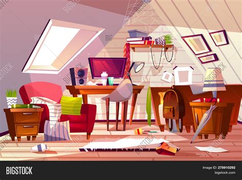 Messy Room Interior Image & Photo (Free Trial) | Bigstock