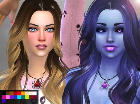 The Sims Resource: Skysims 278 hair retextured by Genius666 - Sims 4 Hairs