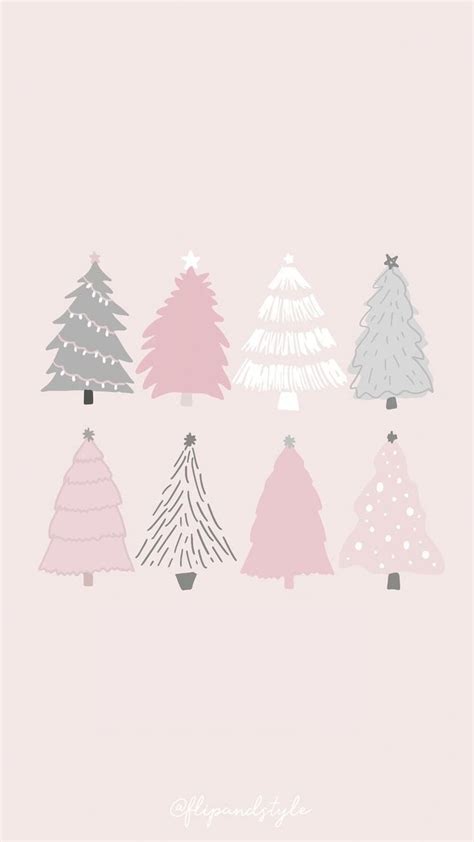 Cute Aesthetic Christmas Trees Wallpapers - Wallpaper Cave