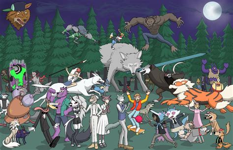 Crazy Cartoon Crossover: Wolves by l0lm4tt on DeviantArt