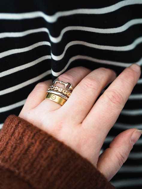 Four Ways To Wear The Cartier Love Ring - Fashion For Lunch.