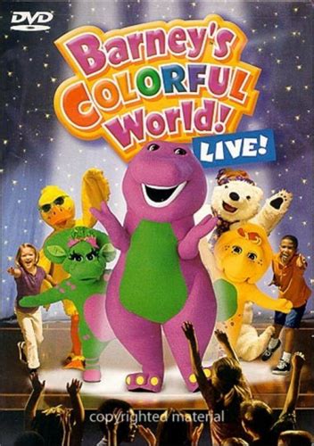 Barney: Barney's Colorful World! Live (DVD 2004) | DVD Empire