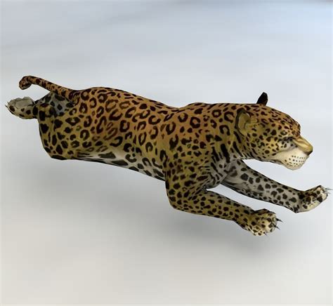 Jaguar Animated 3D Model animated rigged MAX C4D | CGTrader.com