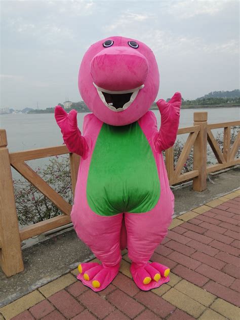 High Quality Barney Costume Mascot Barneymascot Costume Mickey Barney Santa Costumes Wild West ...