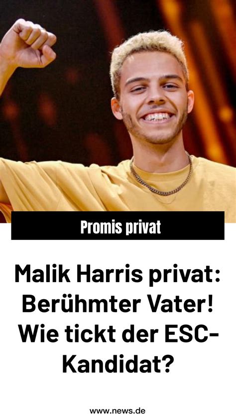 Malik Harris privat: Berühmter Vater! Wie tickt der ESC-Kandidat? in 2022 | Eminem, Eurovision ...