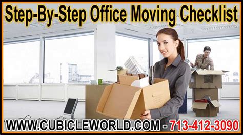 Step By Step Office Moving Checklist For A Stress Free Move In Houston