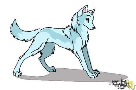 How to Draw Anime Wolves - DrawingNow