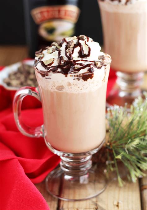 Baileys Peppermint Hot Chocolate | 3 Yummy Tummies