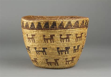 Coast Salish artist, Basket, 1880, cedar root and beargrass, | Basket ...