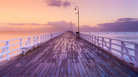 Brown wooden dock, dock, Australia HD wallpaper | Wallpaper Flare