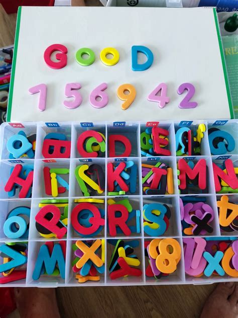 Magnetic Alphabet letters, Hobbies & Toys, Toys & Games on Carousell