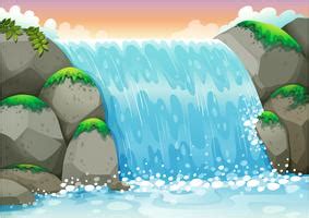 Waterfall Vector Art, Icons, and Graphics for Free Download