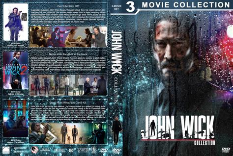 John Wick Collection R1 Custom DVD Cover - DVDcover.Com