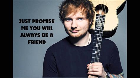 Ed Sheeran - One (lyrics) - YouTube