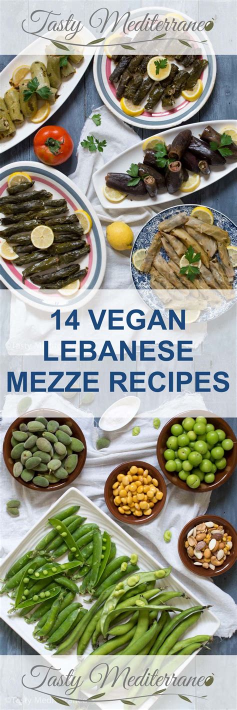 14 VEGAN LEBANESE MEZZE RECIPES – Tasty Mediterraneo