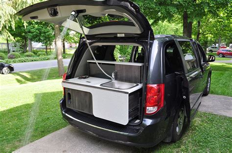 DIY Camper Kit For Minivan And Honda Element SUVs