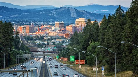 Spokane, Washington cityscape