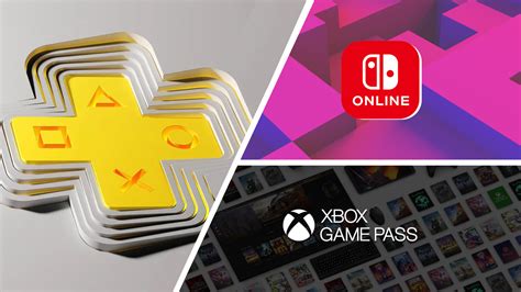 Game Pass, PlayStation Plus, and Switch Online 2021 revenues compared