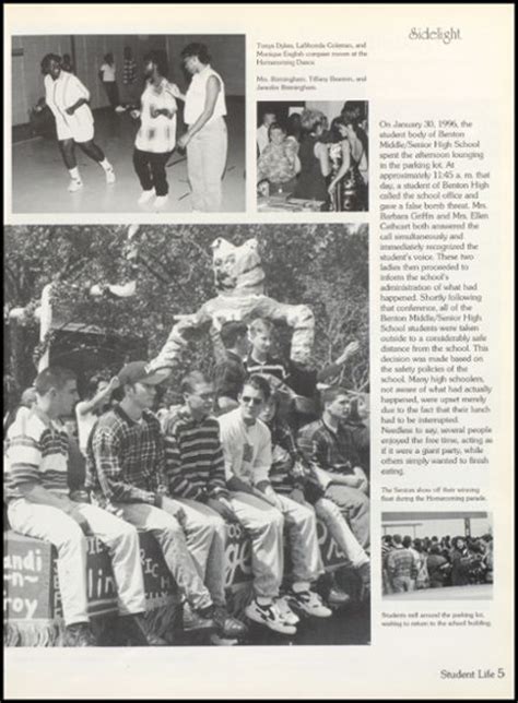 Explore 1996 Benton High School Yearbook, Benton LA - Classmates