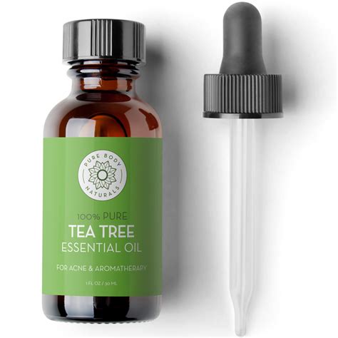 Tea Tree Essential Oil, 1 fl oz | Pure Body Naturals