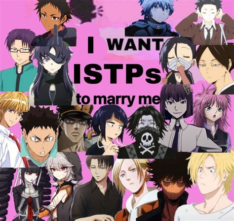 SO MANY SECY ISTPS I LOVE THEM BRBWNFNNS | Mbti character, Mbti, Fb memes