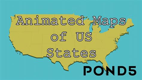 Animated Maps of US States - YouTube