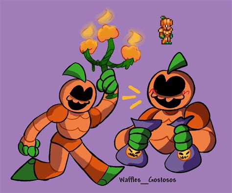 Pumpkin Armor 🕯 : r/Terraria