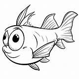 Cartoon catfish coloring Page Lulu Pages sketch template