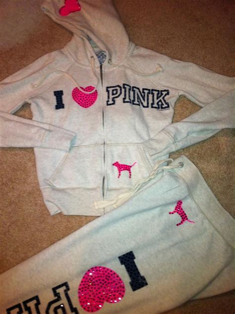 Victoria's Secret Pink Hoodie And Sweatpants – iBikini.cyou