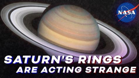 Nasa Saturn Rings Ice