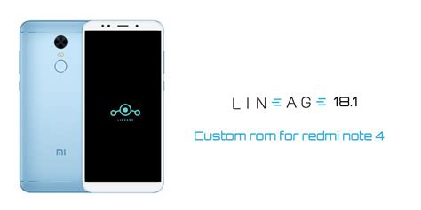 Custom rom for redmi note 4 Lineage OS 18.1[Android 11]|2021