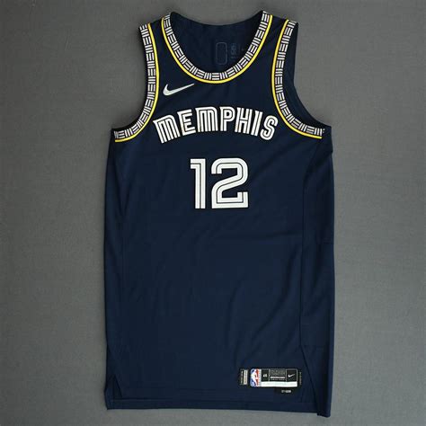 Ja Morant - Memphis Grizzlies - Game-Worn City Edition Jersey ...