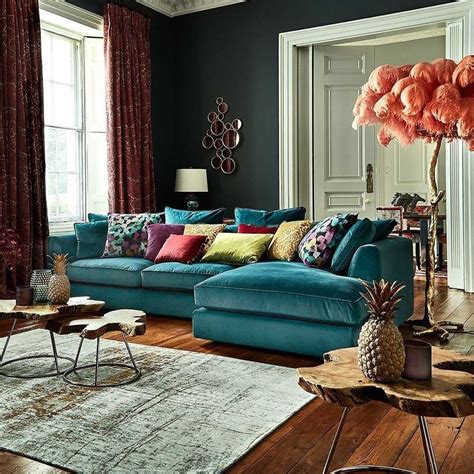 rustic bohemian sofa living room design ideas for you30 | Living room ...