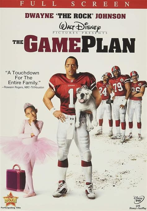 The Game Plan (Full Screen): Amazon.ca: The Rock, Dwayne Johnson, Roselyn Sanchez, Morris ...