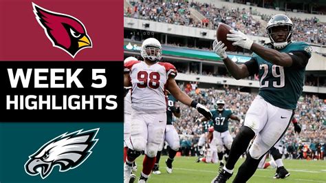 Cardinals vs. Eagles | NFL Week 5 Game Highlights - YouTube