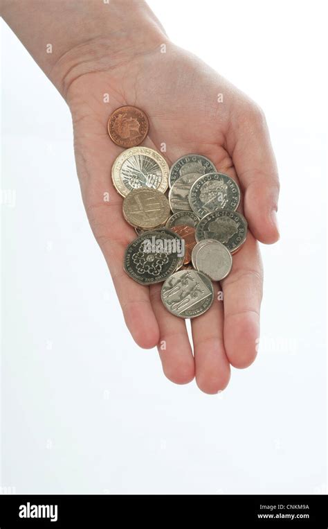 Woman's hand holding cash Stock Photo - Alamy