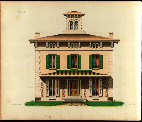 The Picturesque Style: Italianate Architecture: Painting the Italianate ...