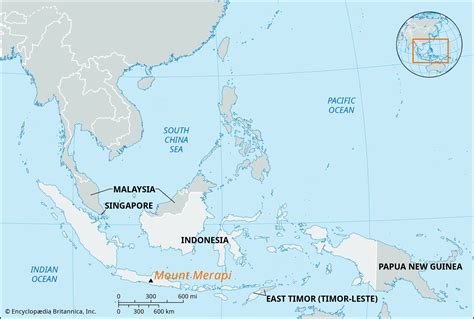 Mount Merapi | Active, Eruptions, Pyroclastic, & Map | Britannica