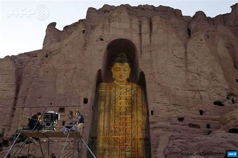 AFP Photo | Bamiyan buddhas, Pictures of the week, Afghanistan