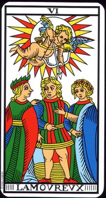 El enamorado | Marseille tarot, 78 tarot cards, Learning tarot cards