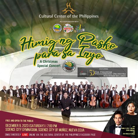 Himig ng Pasko para sa Inyo - A Christmas Special Concert - Cultural Center of the Philippines