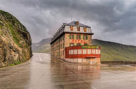 Hotel Belvédère: The Abandoned Classic Swiss Hotel on the Edge of Rhone ...