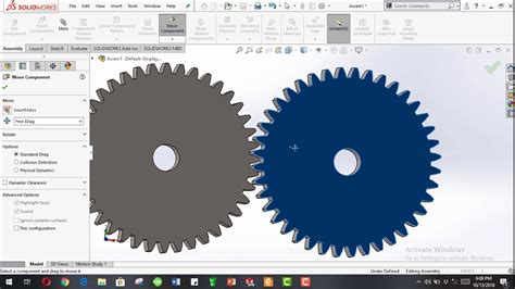 how to design spur gears in solidworks from the toolbox - YouTube